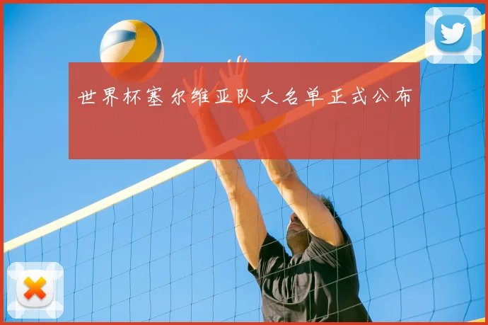 世界杯塞尔维亚队大名单正式公布