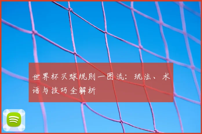 世界杯买球规则一图流：玩法、术语与技巧全解析